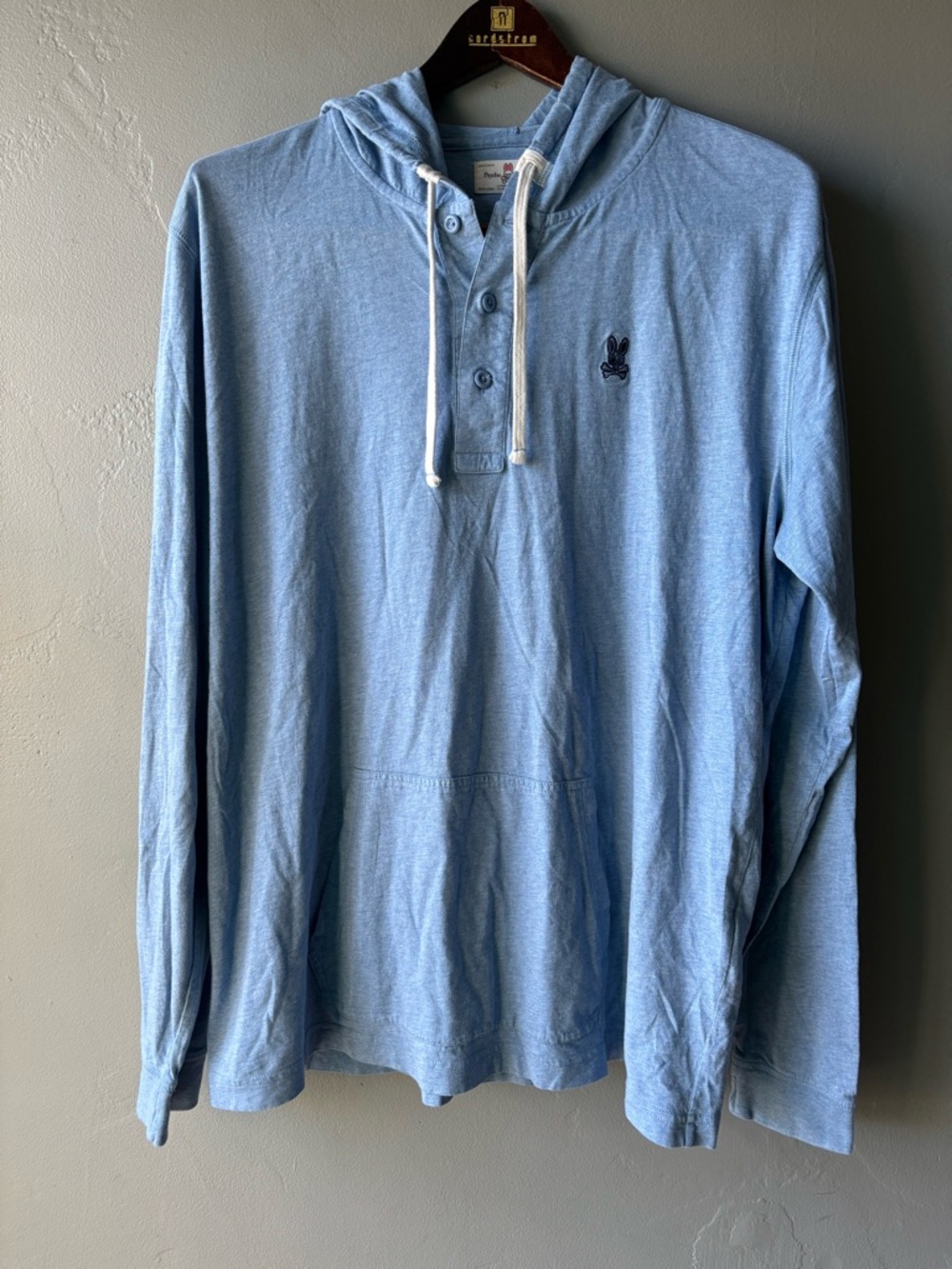 Blue Psycho Bunny Hoodie ~ Size 6/XL